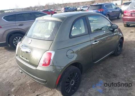 2013 Fiat 500 Pop из США, поврежденный, VIN 3C3CFFAR6DT740659